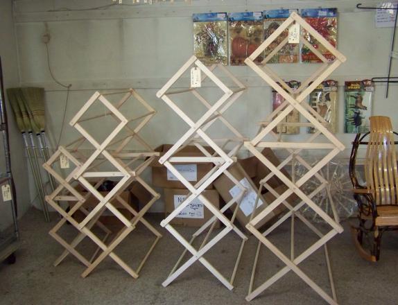 Maple Clothes Drying Racks AT PINE CREEK STRUCTURES IN YORK,PA