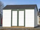 10x12 Economy Peak Storage Shed with vinyl siding for sale at Pine Creek Structures of Spring Glen